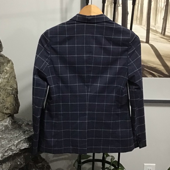 Banana Republic blue and white blazer - Picture 2 of 3